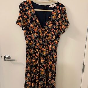 never worn loft a line dress